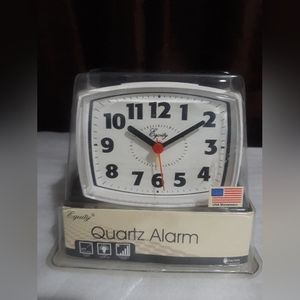 Equity Electric Quartz Alarm Clock (NEW)